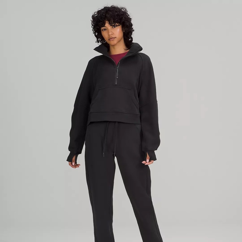 Lululemon scuba half zip funnel neck (M/L)
